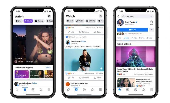 周末|FB将从本周末开始在美国推出官方授权的音乐视频