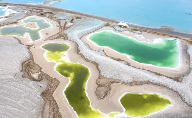  湖水|大柴旦：五彩谷天地雄奇之峻，翡翠湖水云婉约之华，柴达木探秘4