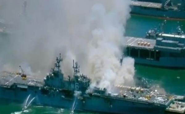  情况|连续起火两艘军舰，美军损失严重，意外暴露管理不善等情况