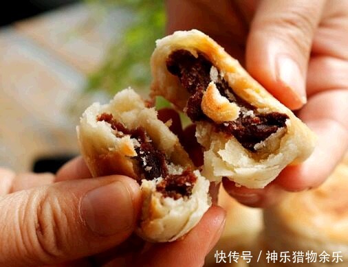 豆沙馅|9元一斤豆沙饼做法,不用烤箱,咬一口香酥掉渣,学会可以摆摊了