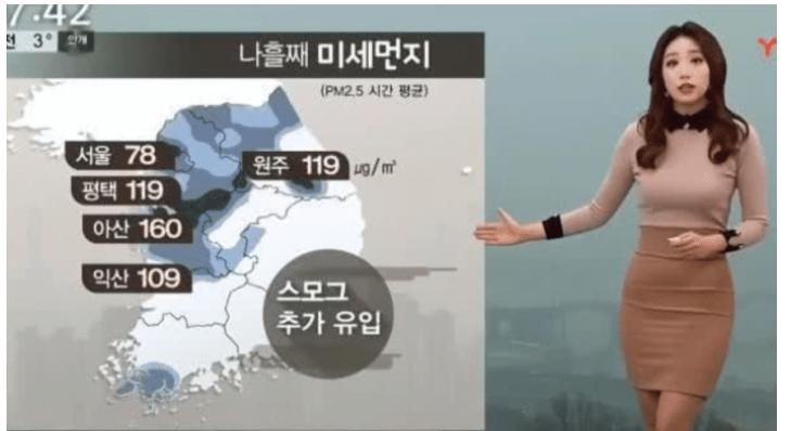  朝鲜|“韩国朝鲜”天气预报女主持人的对比，为了“收视率”真是不择手段