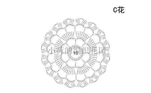 长裙|钩针编织一线连拼花半身裙，气质浪漫长裙你也可以织，附图解教程