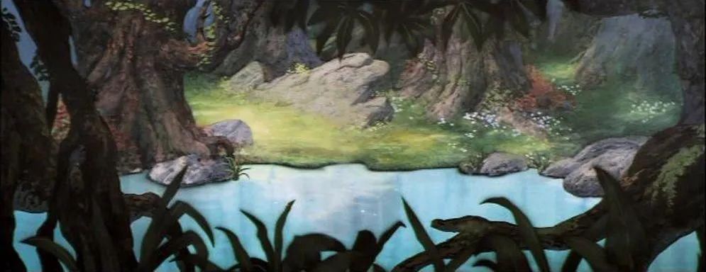 动画|迪斯尼经典动画背景美术资料公开