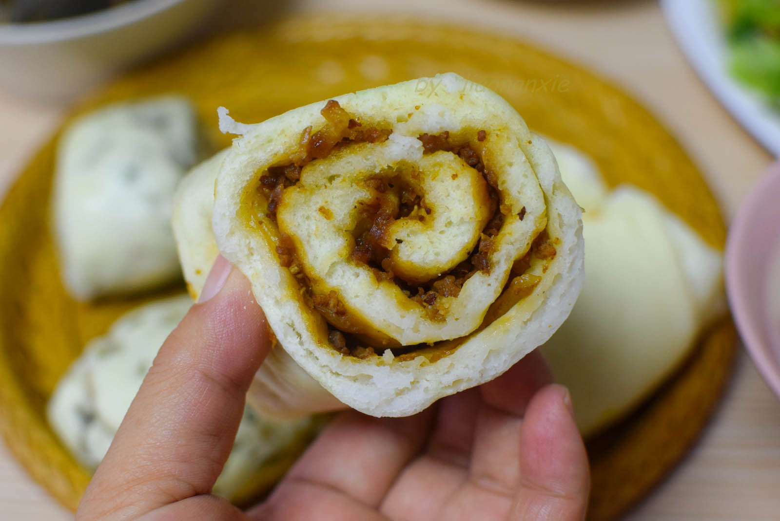  满满|蟹姐家的4人份早餐，满满摆一桌，准备了4种主食，全是好吃的