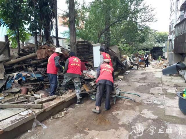  兜底|麒麟区：建宁街道补位兜底整治 铁路系统小区旧貌换新颜