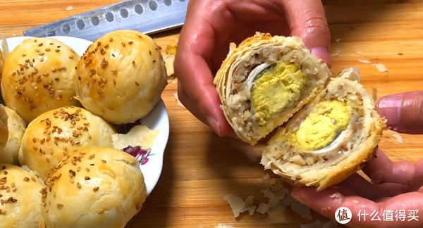 零食|酥皮月饼，好吃的中秋小零食，赶紧学会上桌秒光