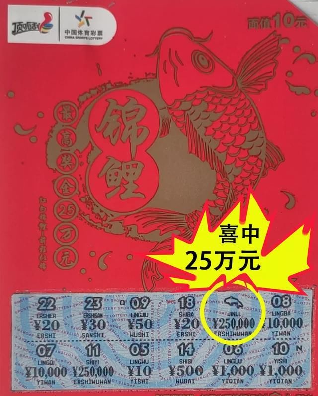大奖|时隔不到一个月,天彩民次中“锦鲤”25万元大奖