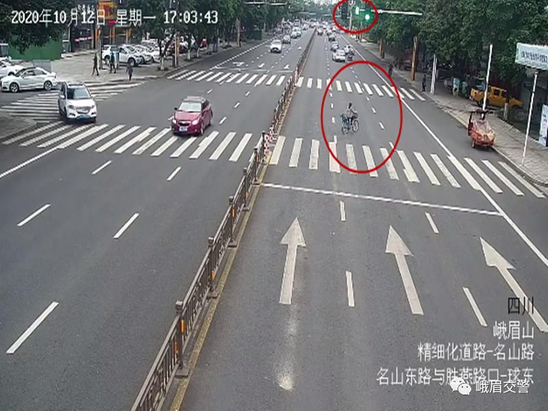 行人|开车不礼让斑马线行人？峨眉交警已经盯上你了！