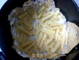  炸锅|椒盐薯条（空气炸锅版）