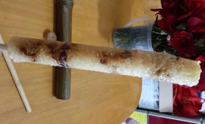  再把红枣|原来竹筒粽子如此简单，上锅一煮，香甜软糯，比买的还好吃