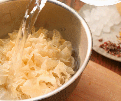  陈皮|陈皮桂花炖雪梨