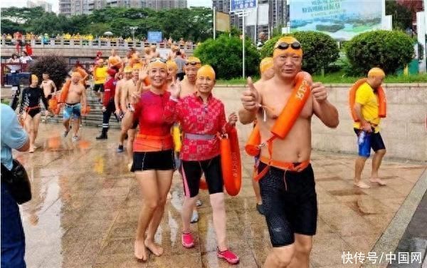 3000名泳士中流击水!2023广东(清城)横渡北江太“燃”了!