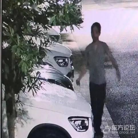 车主|青林湾的车主们,你们的车被划了!监控拍到此人