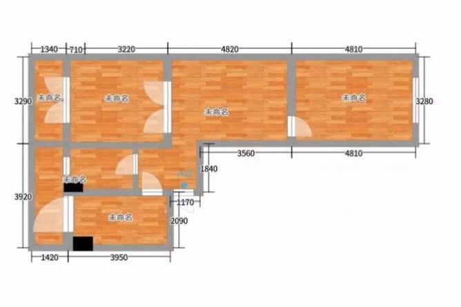  卧室|朋友买的80平米二居室，一共才花7万，这现代风格太美了