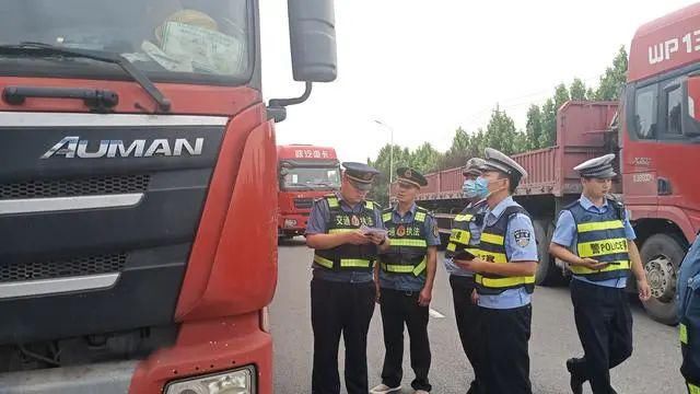 雷霆|郏县交通执法局“雷霆行动”最新战果，337辆非法货车整改到位