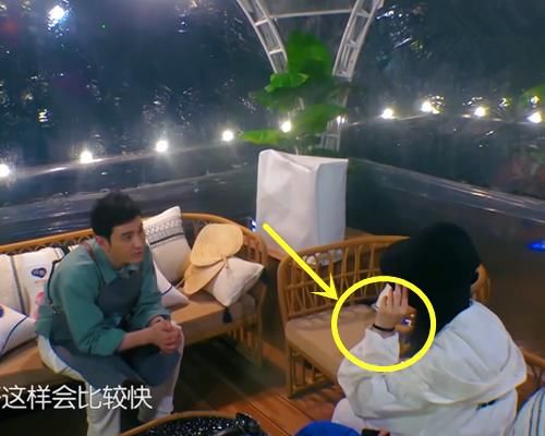  头绳|《中餐厅》跟黄晓明谈心的赵丽颖是本人吗？细节显得过于刻意了