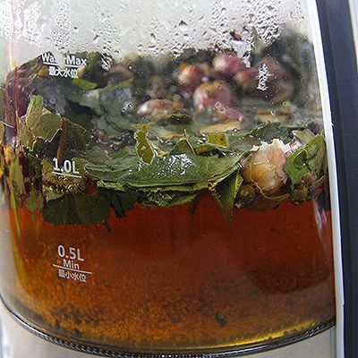  小智纳米|荷叶决明子玫瑰茶