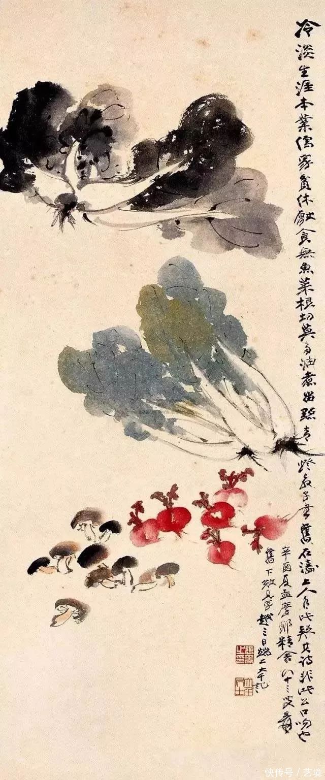 张大千花鸟画欣赏（100幅）