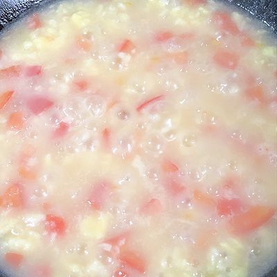  青菜|西红柿青菜疙瘩汤