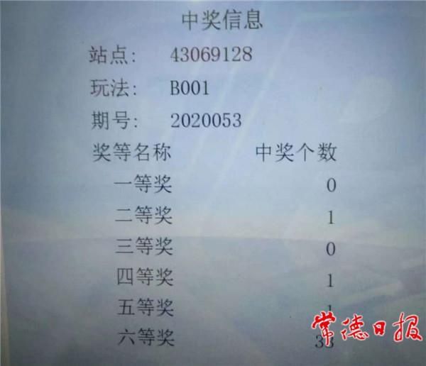 现身|常德福彩“拍了拍你” 20余天未现身的双色球二等奖得主，快点来兑奖！