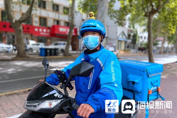 饿了么|数字里的国庆假期⑤外卖小哥假日坚守岗位 10月份努力跑到2000单