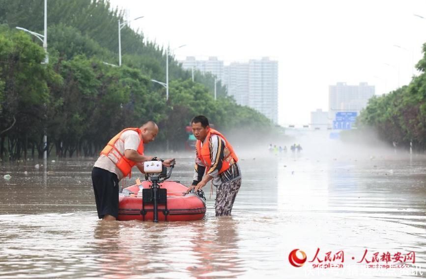 一线直击｜记者实地探访河北保定涿州市防汛救灾情况