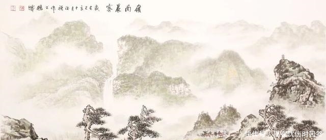  翰墨|华南艺术文化丨 翰墨山水情——杨德祺山水画作品赏析