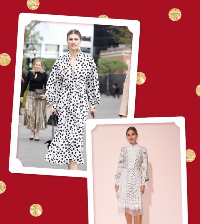  波点元素|波点时尚感这么强你不会还没有吧，潮流达人都在穿，别再犹豫了