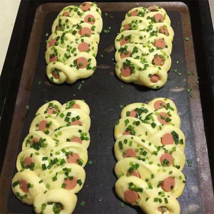  和面|一把剪刀剪出法式培根麦穗咸面包，少油少糖却越吃越香！