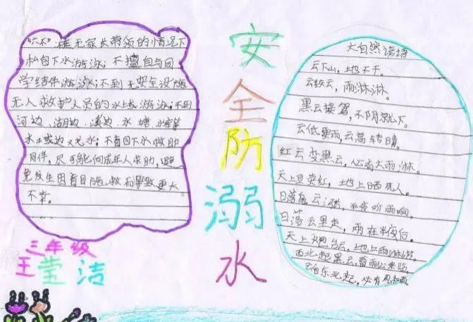  家长|关于快乐的暑假手抄报模板、手抄报素材图片大全，家长、孩子都不愁了！