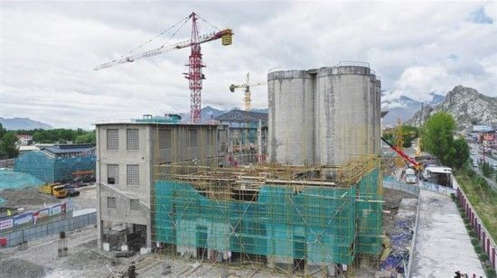 施工现场|西藏美术馆项目建设有序推进 已完成总体27％