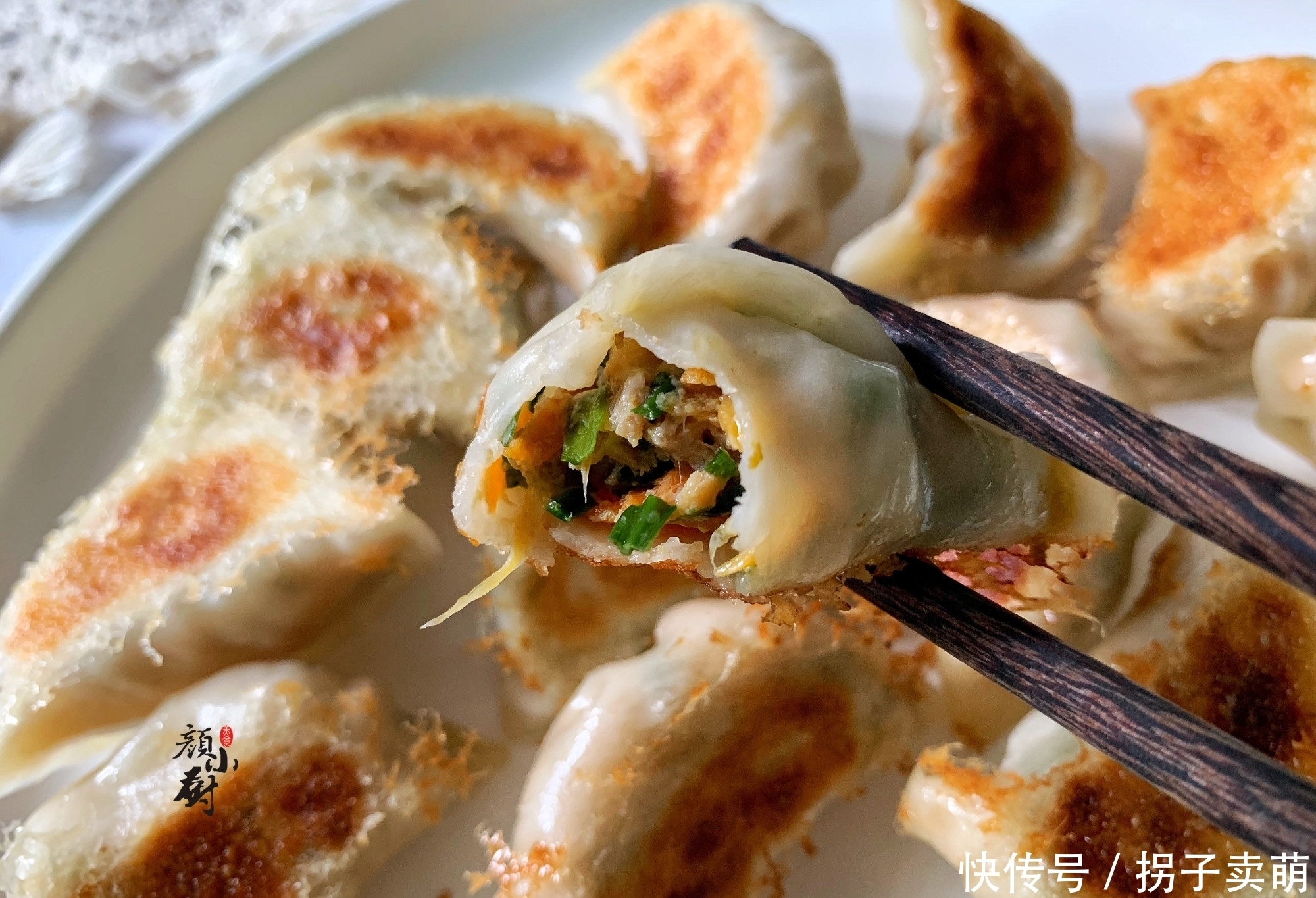 步骤|调韭菜馅,10个人9个错,多加这1步,韭菜鲜嫩不出水,真香