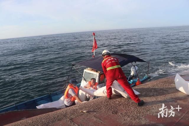  遇险船员|1人获救4人失踪，粤闽联合搜救台湾浅滩海域翻沉货船