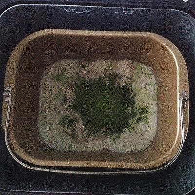  豆沙|抹茶麻薯夹馅面包