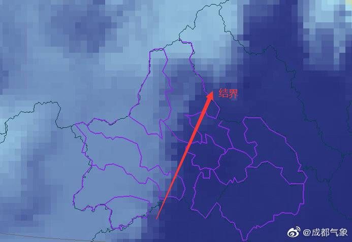 边各区市县|5.9℃！ 成都东西温度差异大 从“上帝视角”看原因很明显