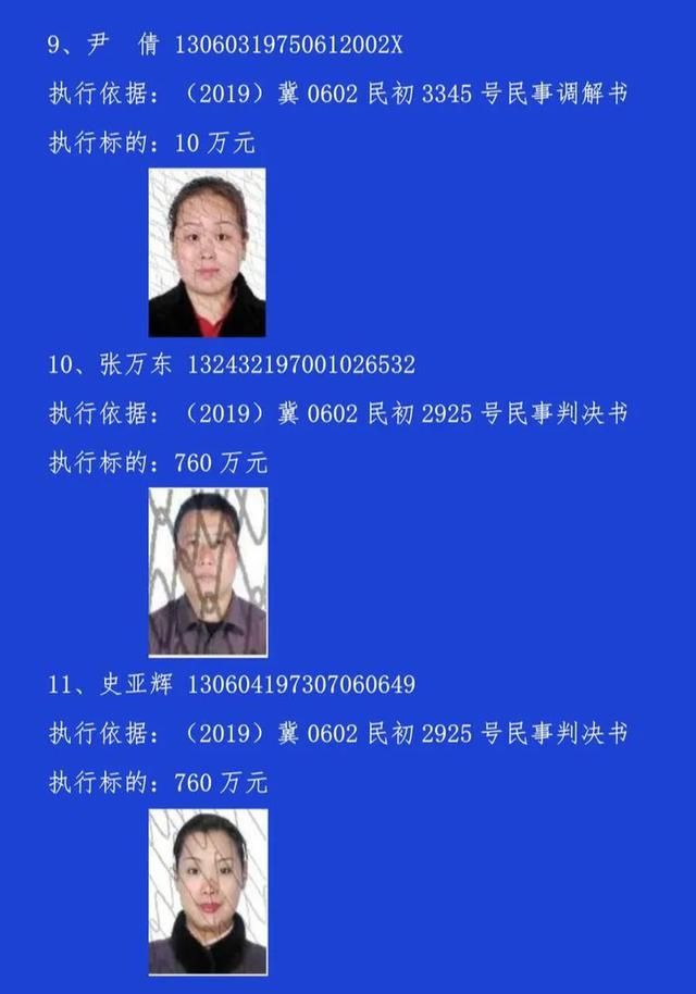 市中级人民法院|河北3市实名曝光！这些人将处处受限