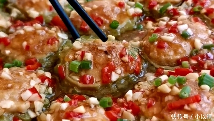 肉馅|苦瓜最好吃的一种做法,做法很简单,鲜香多汁又入味,全家爱吃