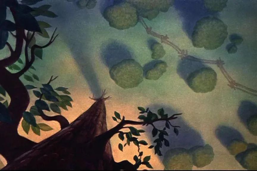 动画|迪斯尼经典动画背景美术资料公开