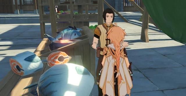 原以为|原神：原以为这是璃月的商战，没想到两游戏npc背后开始玩猫腻