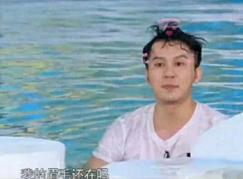  变化|《跑男》集体落水后，谁注意他们颜值变化，看到baby：这是涂了几层？