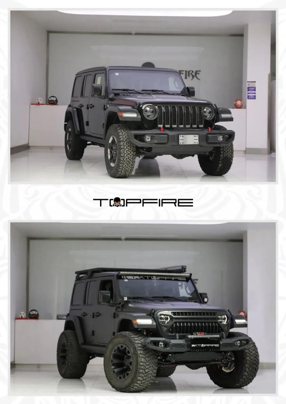  改装|【頂火范儿】暗星丨加版牧马人卢比肯整车改装案例