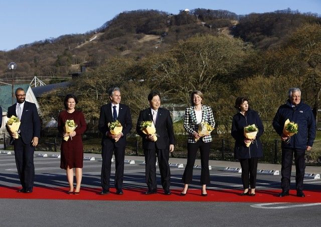 G7外长会要在日本召开3天，外媒关注涉华、俄乌局势等议题