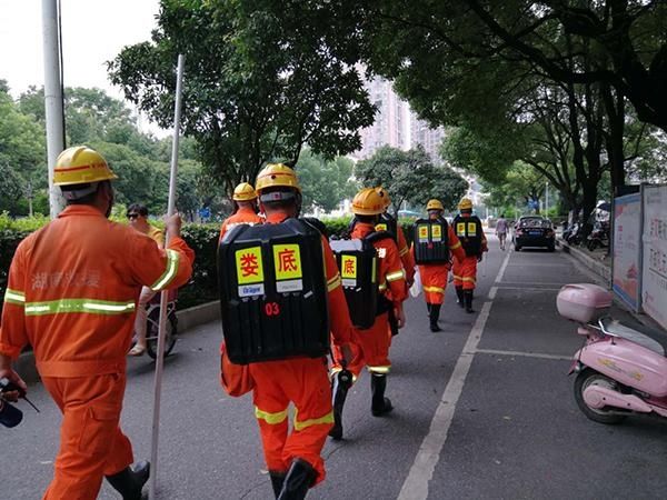 救援|娄底市应急救援大队：下水道应急抢险救援