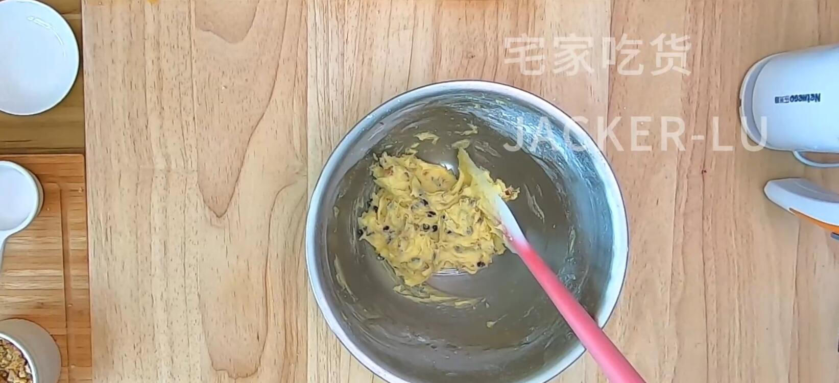 馅料|经典美式小甜饼,配方简单馅料丰富,牛奶里泡一泡如蛋糕般松软。