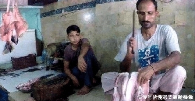 印度人|中国人卖猪肉,日本人卖猪肉,印度人卖猪肉,差距一目了然
