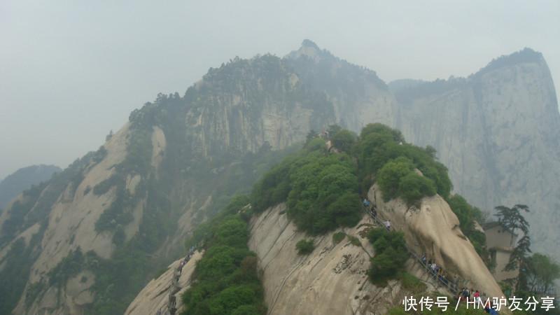 自古|自古华山一条路,第一天,北峰上,经中峰,夜宿东峰