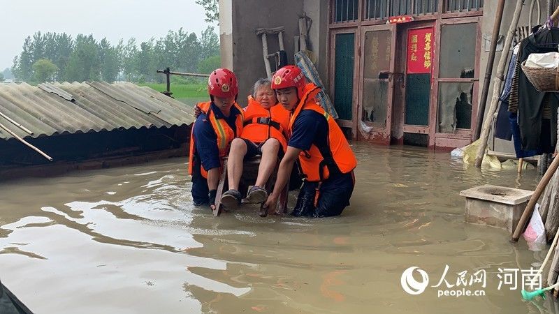 人员|人民至上！河南消防营救疏散被困人员675人