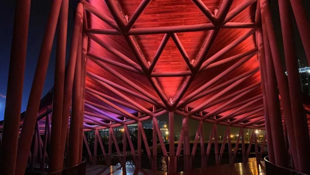 网红|【探索】滴水湖4座“网红”景观桥亮灯啦!快来先睹为快