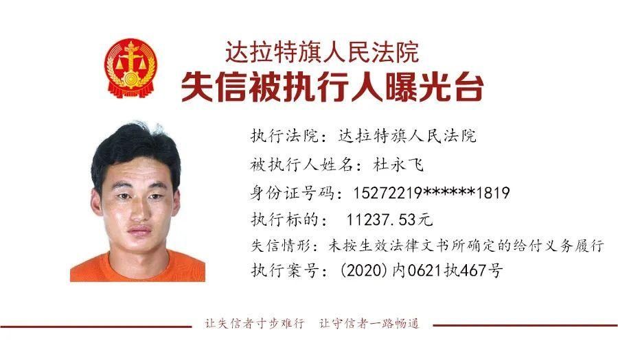 法院|鄂尔多斯一法院公布一批失信被执行人名单
