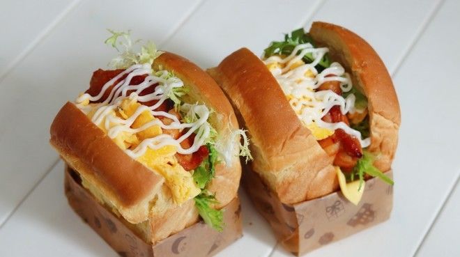  韩式|韩式厚片吐司三明治